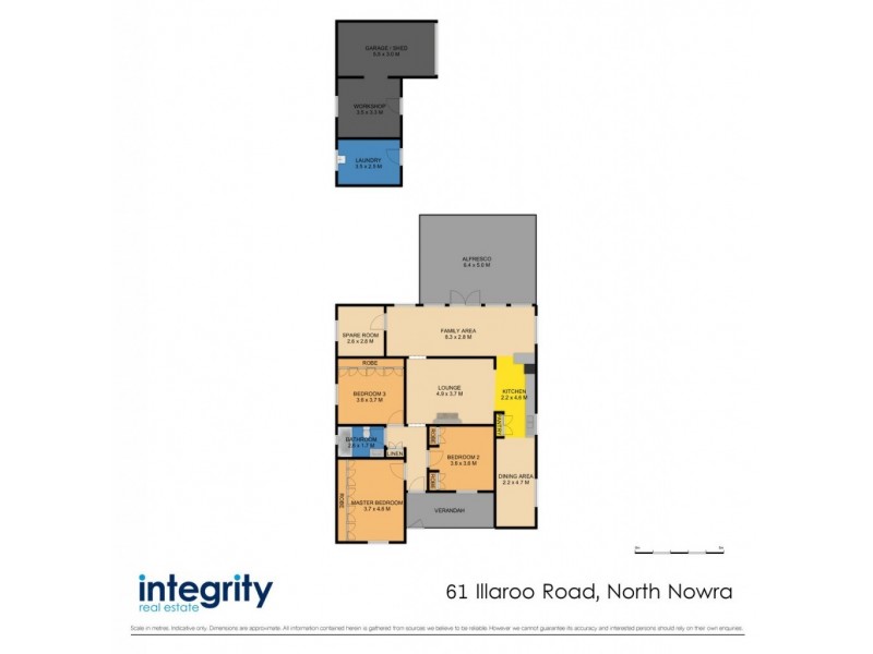 61 Illaroo Road, North Nowra NSW 2541 Floorplan