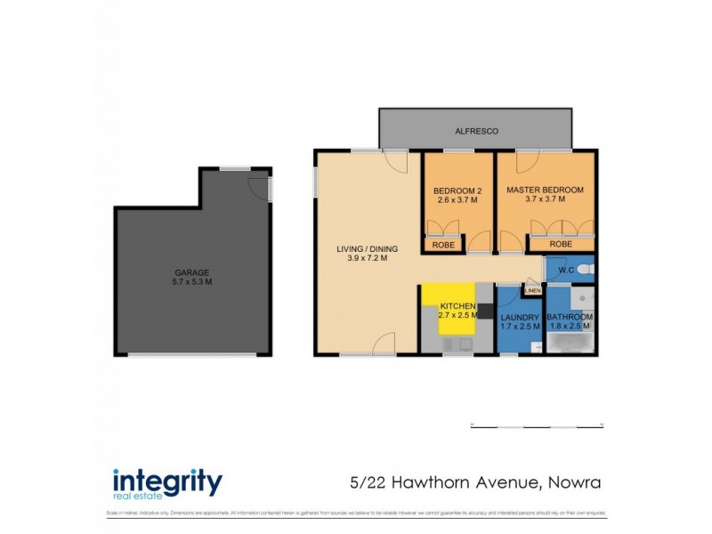 5/22 Hawthorn Avenue, Nowra NSW 2541 Floorplan