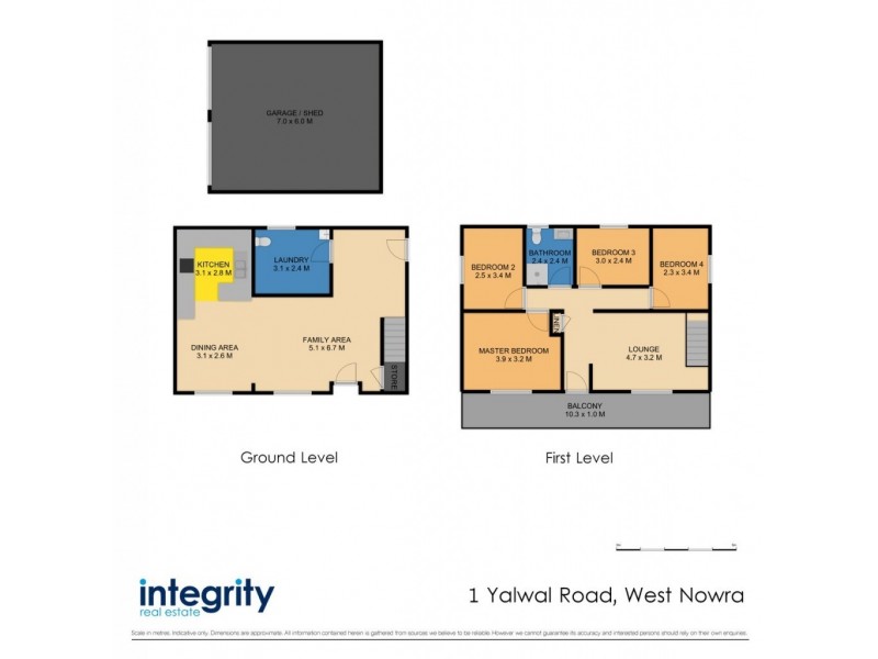 1 Yalwal Road, West Nowra NSW 2541 Floorplan