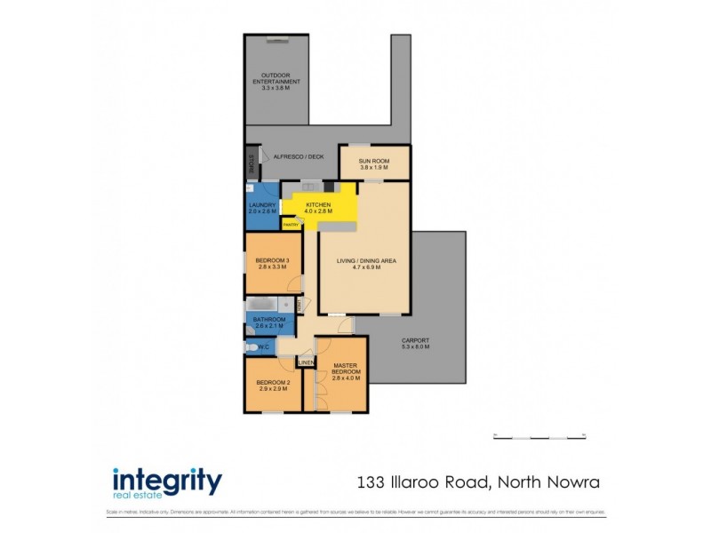 133 Illaroo Road, North Nowra NSW 2541 Floorplan