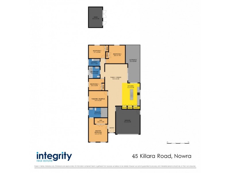 45 Killara Road, Nowra NSW 2541 Floorplan