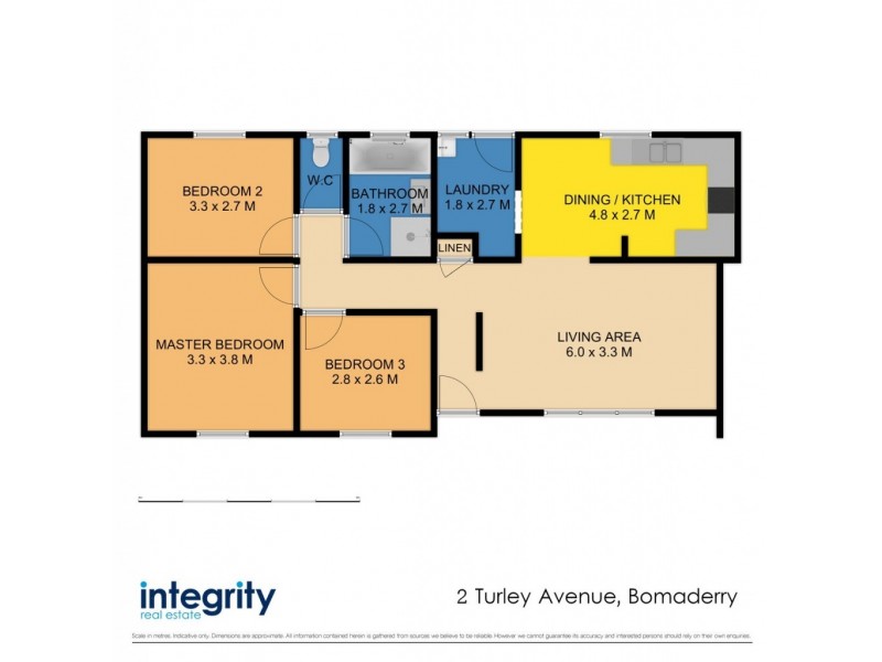 2 Turley Avenue, Bomaderry NSW 2541 Floorplan