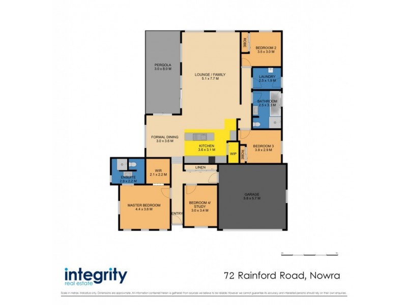 72 Rainford Road, Nowra NSW 2541 Floorplan