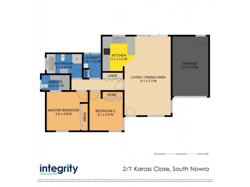 2/7 Kaross Close, South Nowra NSW 2541 Floorplan