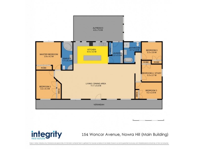 154 Woncor Avenue, Nowra Hill NSW 2540 Floorplan
