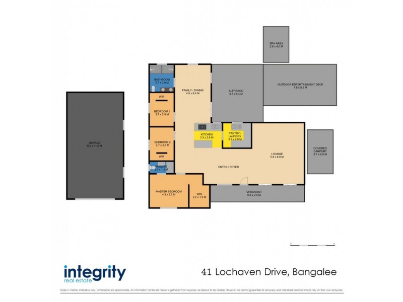 41 Lochaven Drive, Bangalee NSW 2541 Floorplan