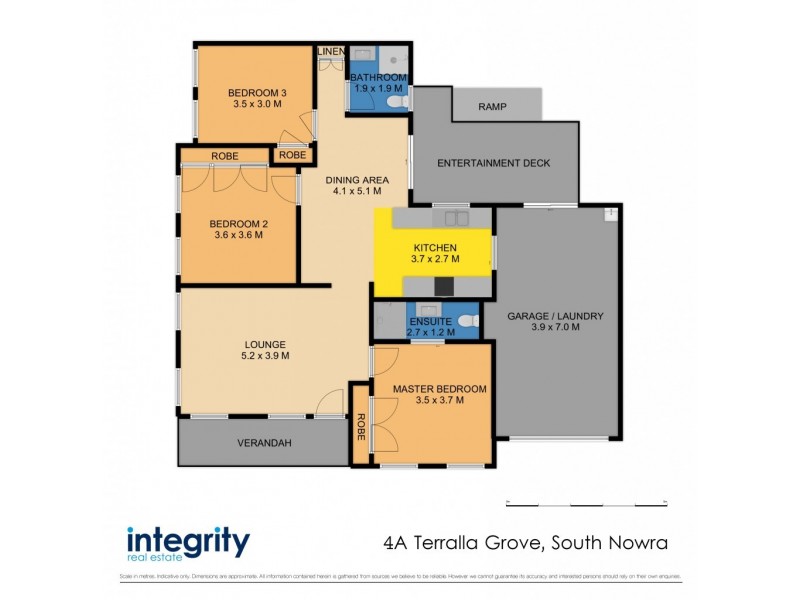 4A Terralla Grove, South Nowra NSW 2541 Floorplan