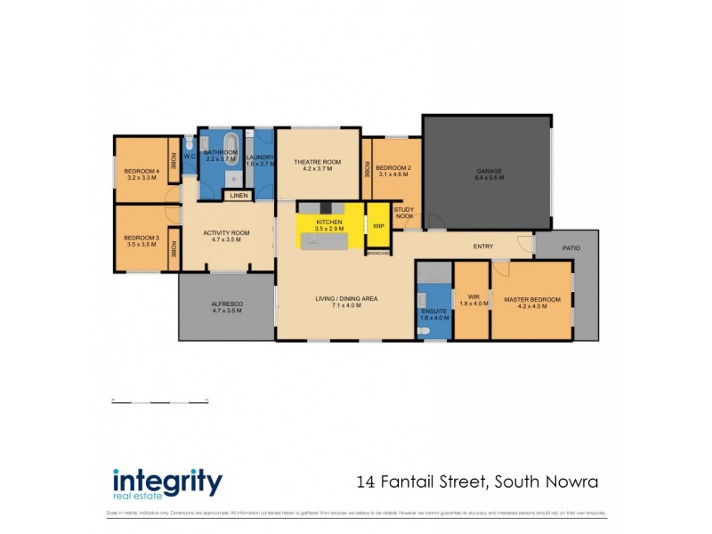 14 Fantail Street, South Nowra NSW 2541 Floorplan
