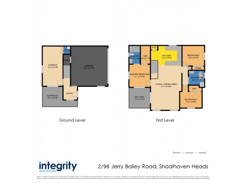 2/96 Jerry Bailey Road, Shoalhaven Heads NSW 2535 Floorplan