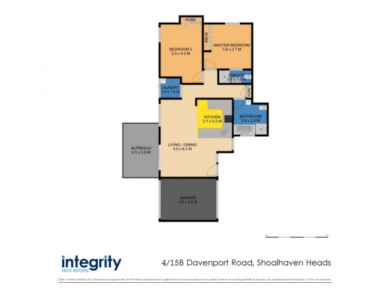4/15B Davenport Road, Shoalhaven Heads NSW 2535 Floorplan