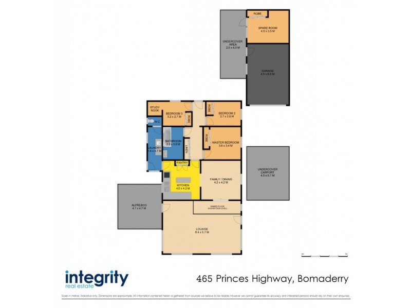 465 Princes Highway, Bomaderry NSW 2541 Floorplan