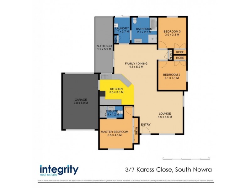3/7 Kaross Close, South Nowra NSW 2541 Floorplan