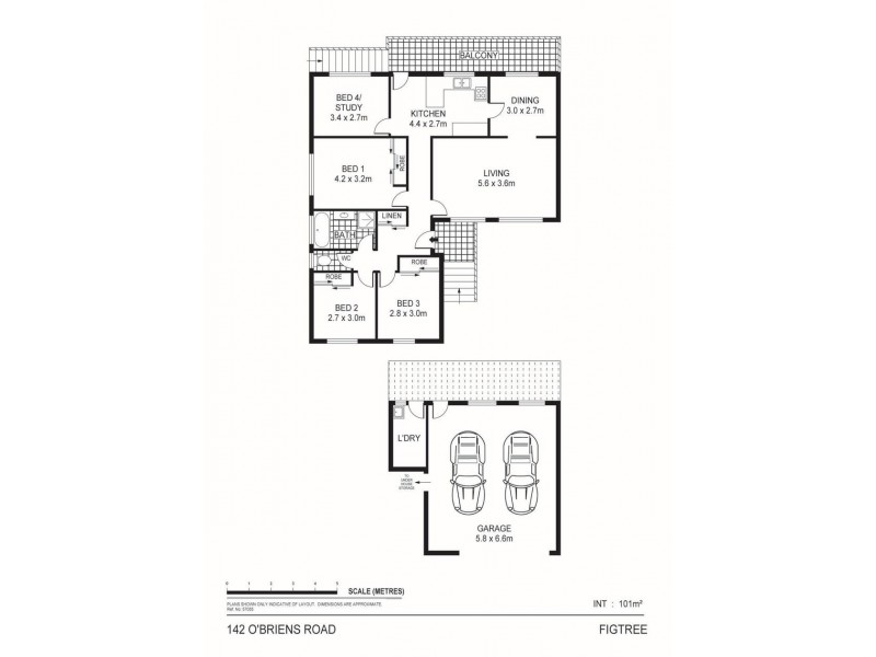 124 O’Briens Road, Figtree NSW 2525 Floorplan