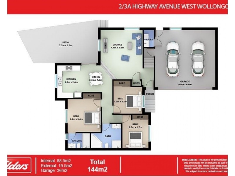 2/3A Highway Avenue, West Wollongong NSW 2500