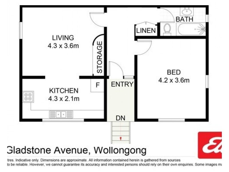 1/66 Gladstone Avenue, Wollongong NSW 2500