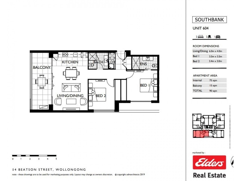 604/14 Beatson Street, Wollongong NSW 2500