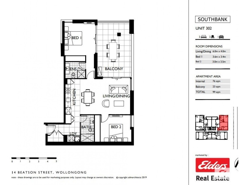 302/14 Beatson Street, Wollongong NSW 2500