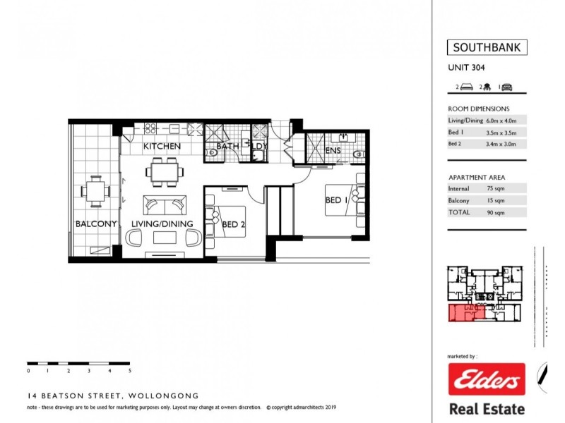 304/14 Beatson Street, Wollongong NSW 2500