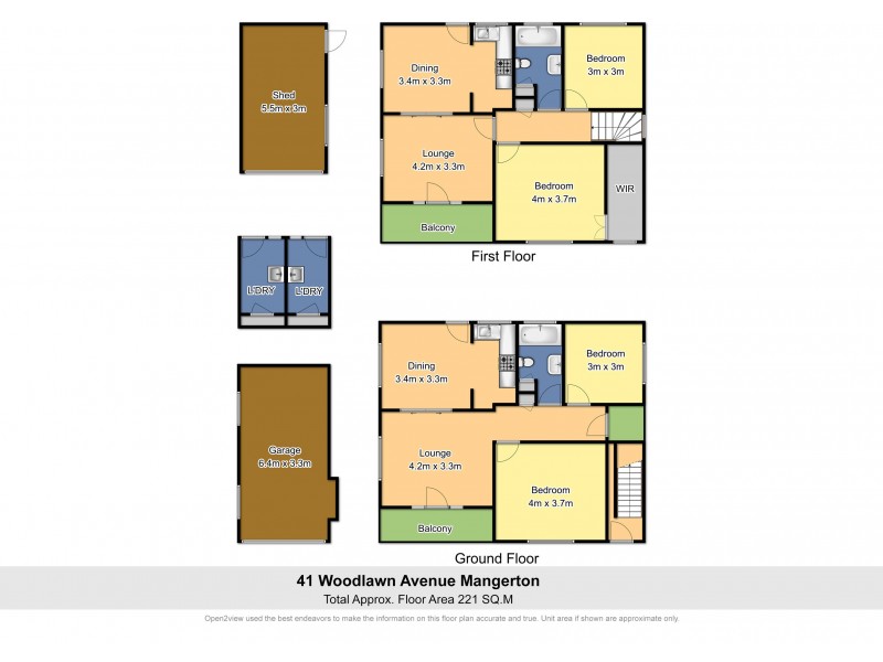 41 Woodlawn Avenue, Mangerton NSW 2500 Floorplan