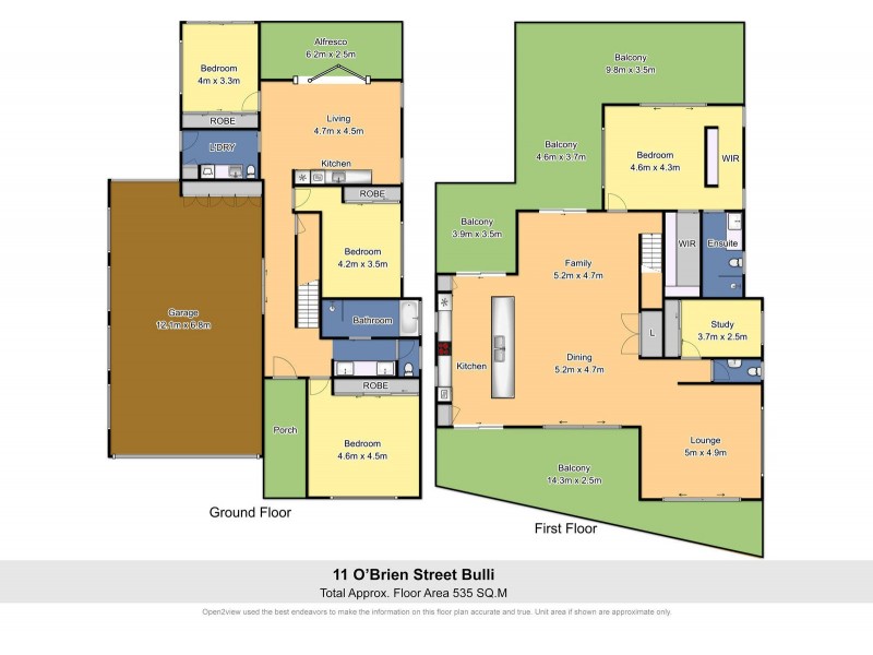 11 O’Brien Street, Bulli NSW 2516 Floorplan