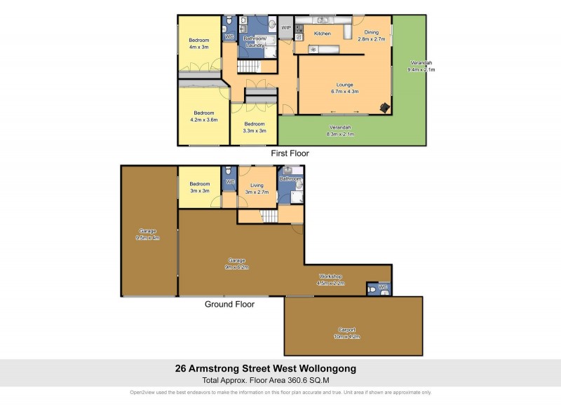 26 Armstrong Street, West Wollongong NSW 2500 Floorplan