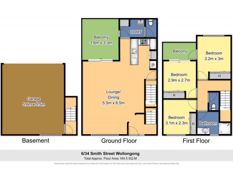 6/34 Smith Street, Wollongong NSW 2500 Floorplan