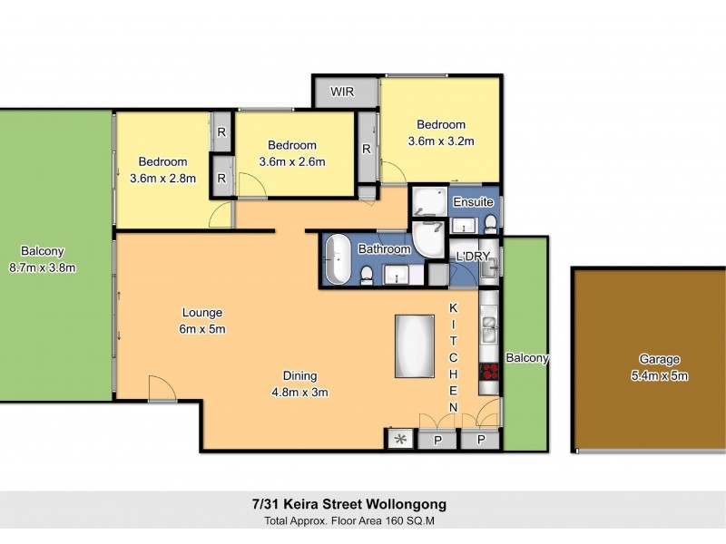 7/31 Keira Street, Wollongong NSW 2500 Floorplan