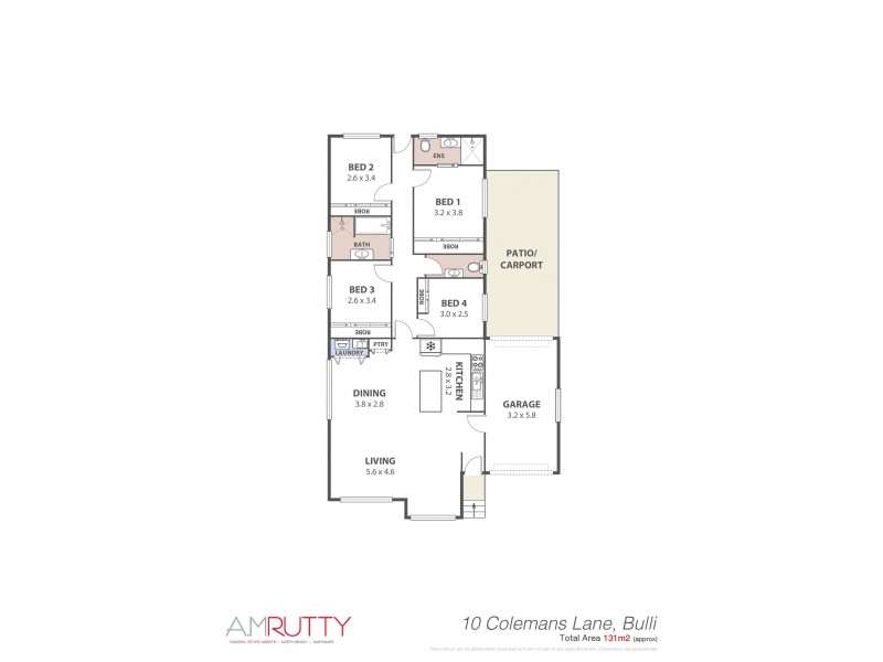 10 Colemans Lane, Bulli NSW 2516 Floorplan