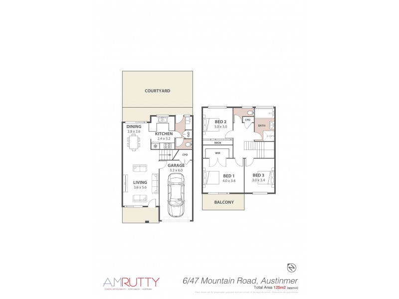 6/47 Mountain Road, Austinmer NSW 2515 Floorplan