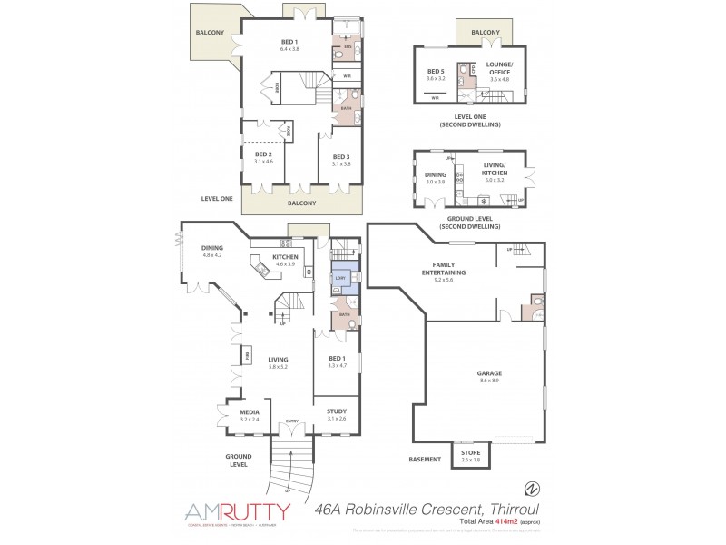 46a Robinsville Cresent, Thirroul NSW 2515 Floorplan