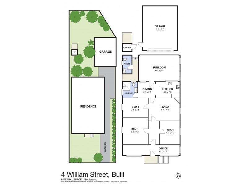 4 William Street, Bulli NSW 2516 Floorplan