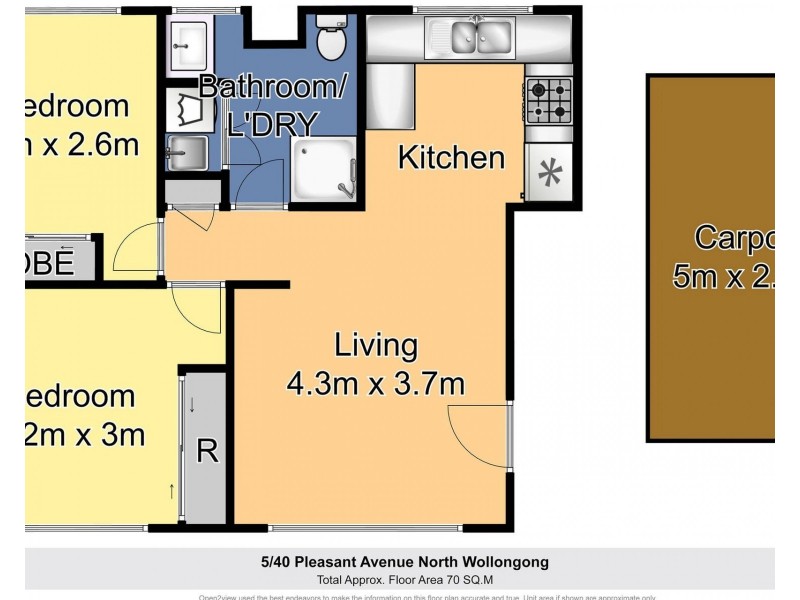 5/40 Pleasant Avenue, North Wollongong NSW 2500