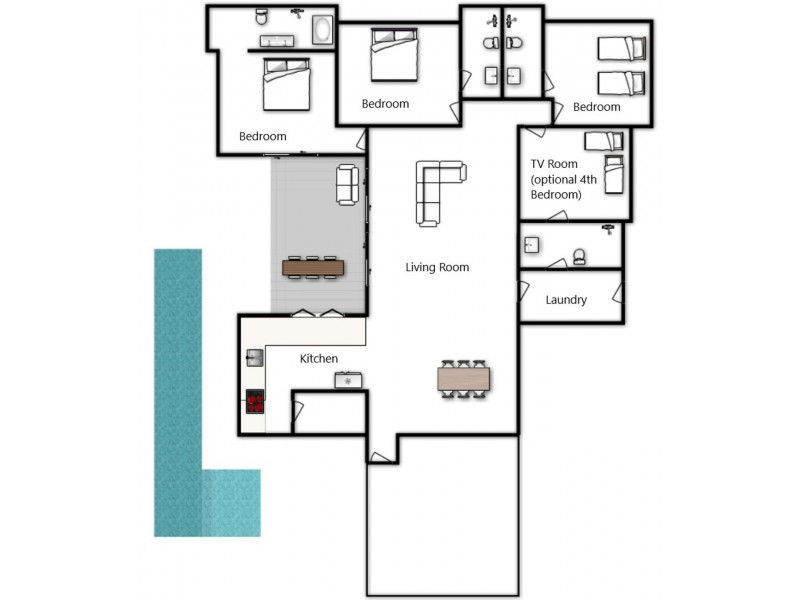 1/11 Craven Close, Port Douglas QLD 4877 Floorplan