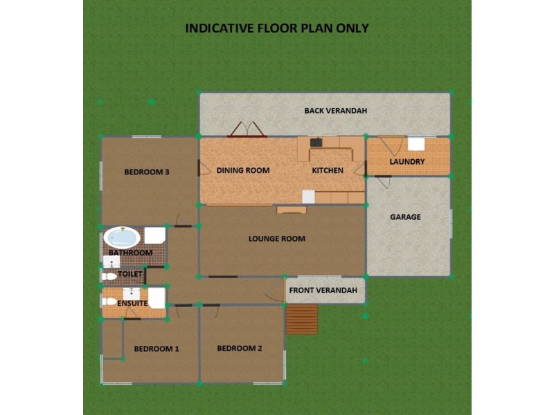 133 Wood Street, Tenterfield NSW 2372 Floorplan
