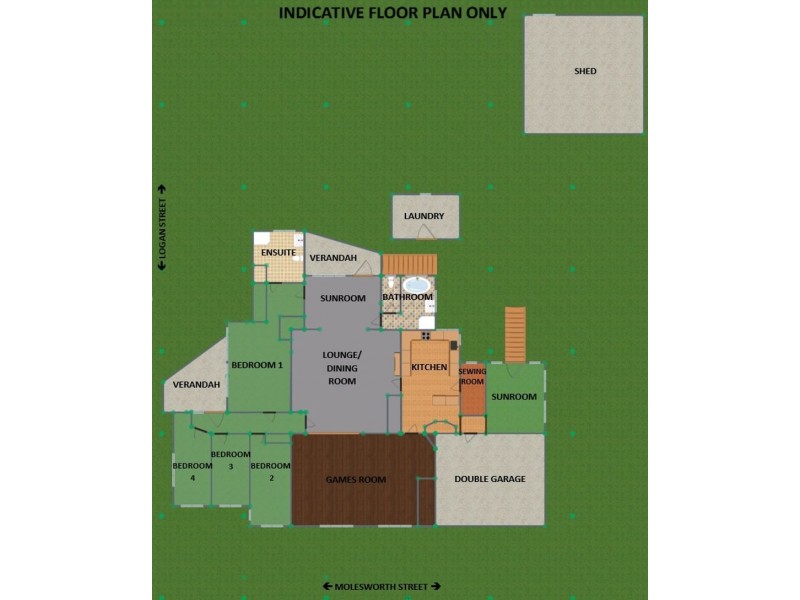 163 Logan Street, Tenterfield NSW 2372 Floorplan