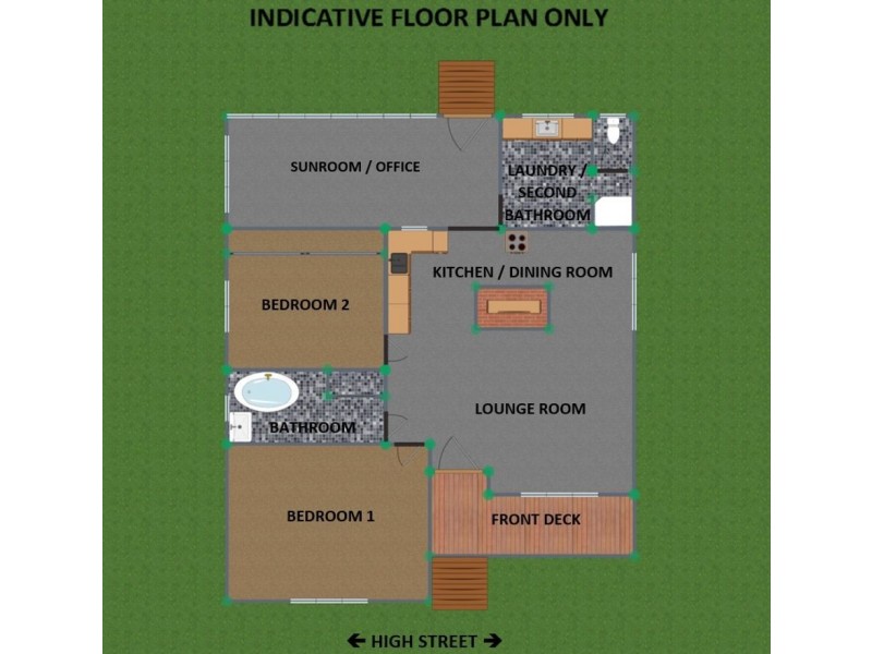 25 High Street, Tenterfield NSW 2372 Floorplan