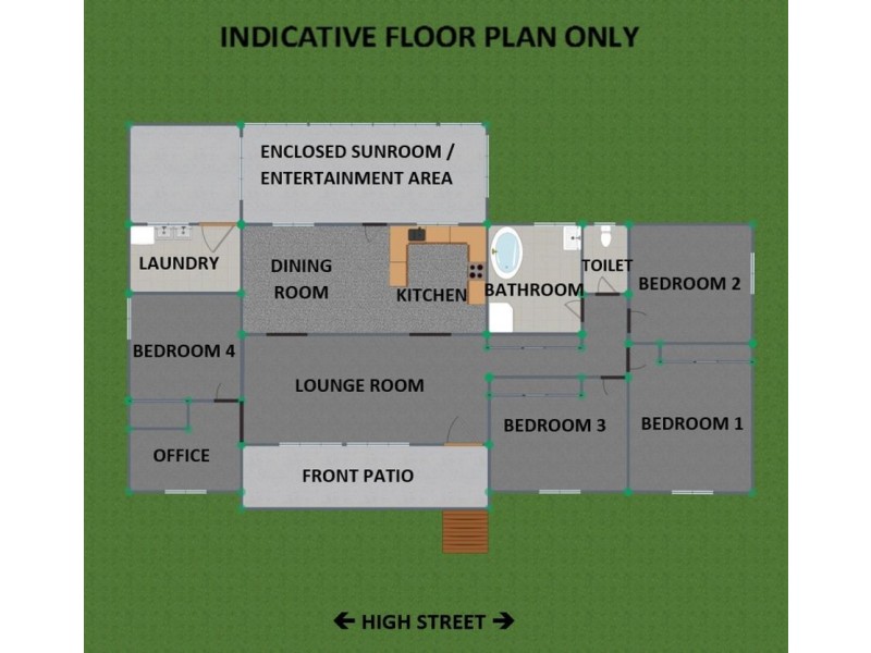 36 High Street, Tenterfield NSW 2372 Floorplan