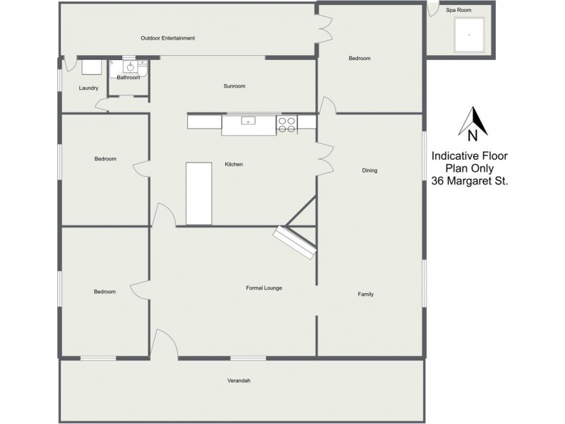 36 Margaret Street, Tenterfield NSW 2372 Floorplan