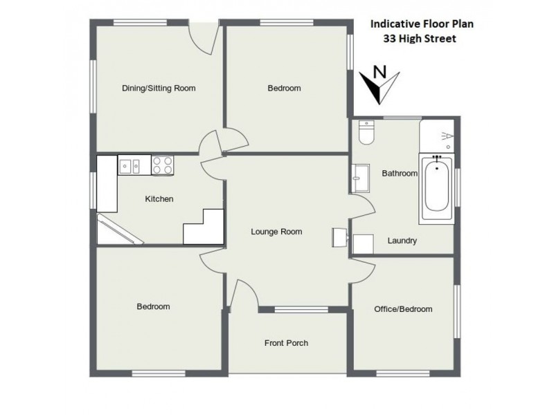 33 High Street, Tenterfield NSW 2372 Floorplan