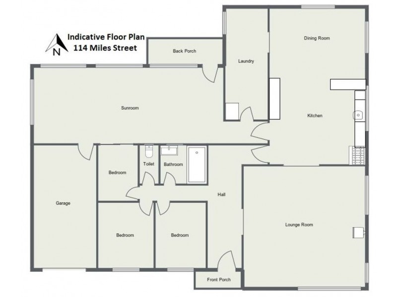 114 Miles Street, Tenterfield NSW 2372 Floorplan