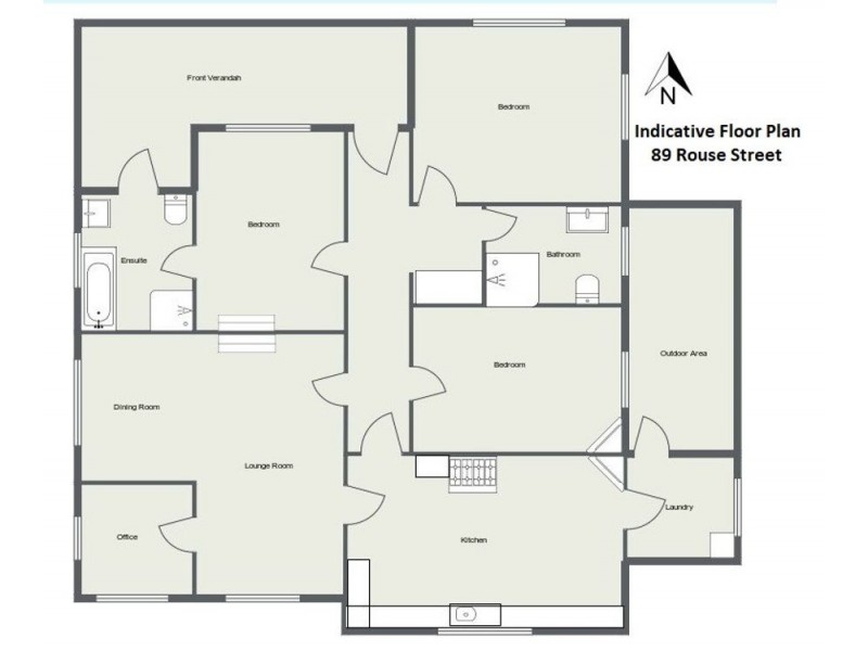 89 Rouse Street, Tenterfield NSW 2372 Floorplan