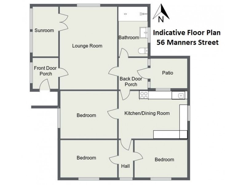 56 Manners Street, Tenterfield NSW 2372 Floorplan