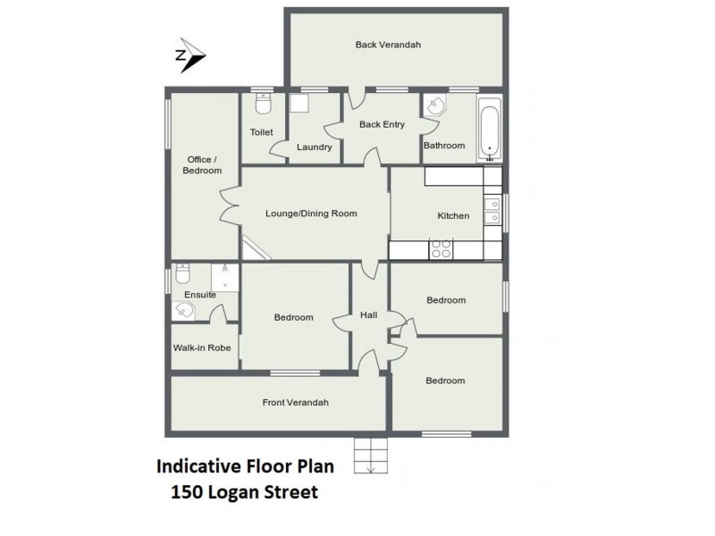 150 Logan Street, Tenterfield NSW 2372 Floorplan