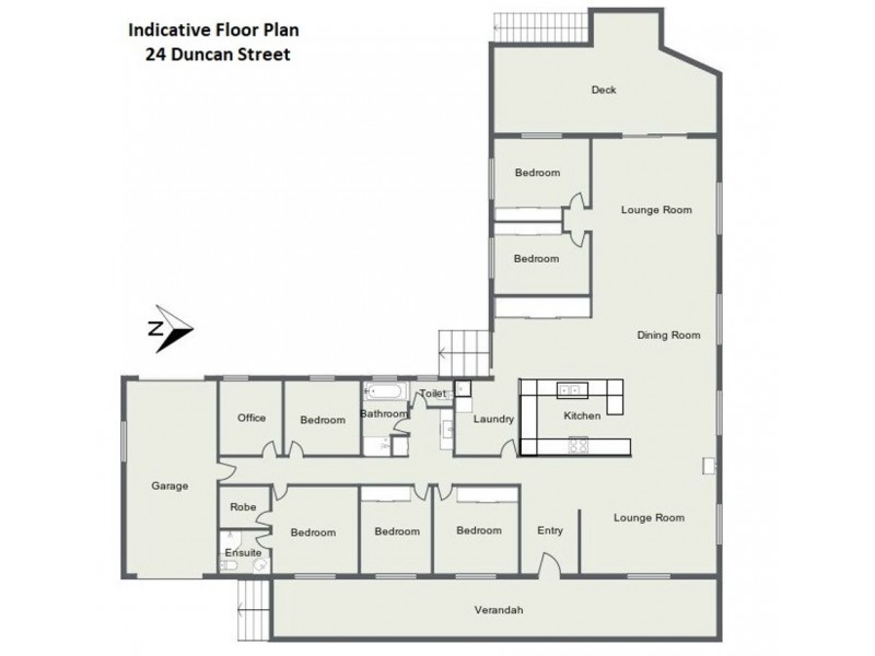 124 Wood Street, Tenterfield NSW 2372 Floorplan