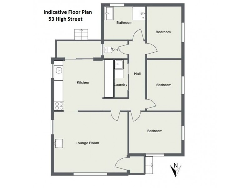 53 High Street, Tenterfield NSW 2372 Floorplan