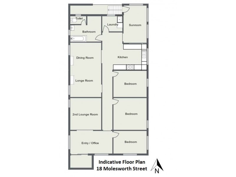 18 Molesworth Street, Tenterfield NSW 2372 Floorplan