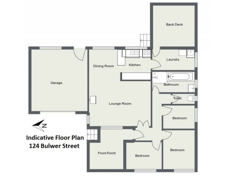 124 Bulwer Street, Tenterfield NSW 2372 Floorplan