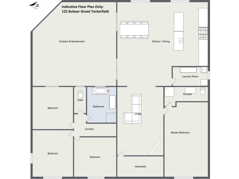 122 Bulwer Street, Tenterfield NSW 2372 Floorplan