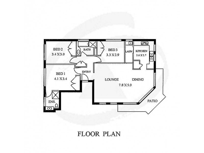 2/7 Stewart Street, Port Macquarie NSW 2444 Floorplan
