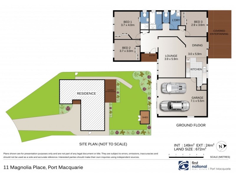 11 Magnolia Place, Port Macquarie NSW 2444 Floorplan
